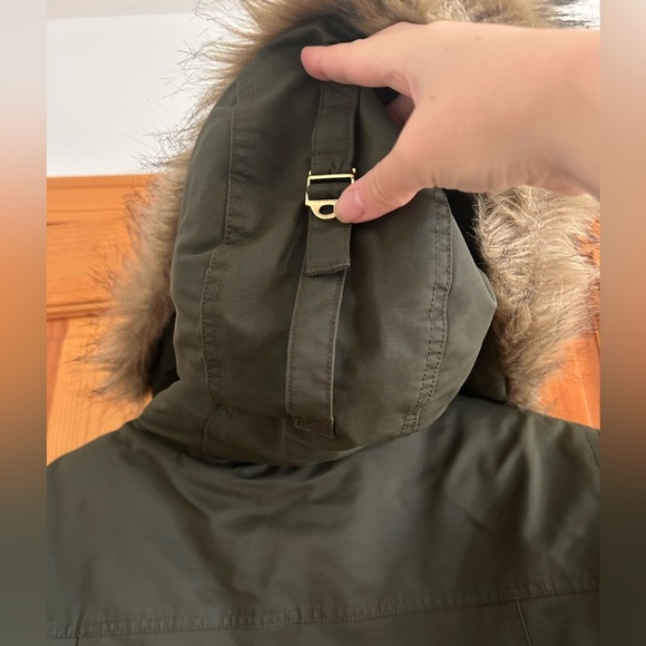 J.Crew Green Parka Primaloft Hooded Jacket - Picture 5 of 13